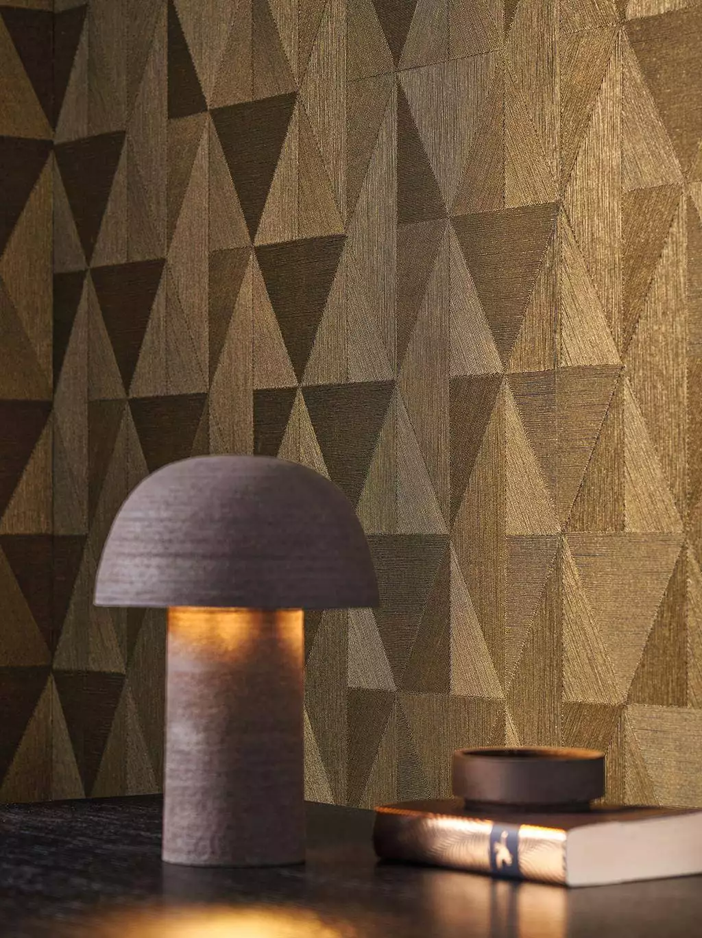 Parangon, col. 22 - Grafische Muster - Moderne Muster - Braun - Casamance